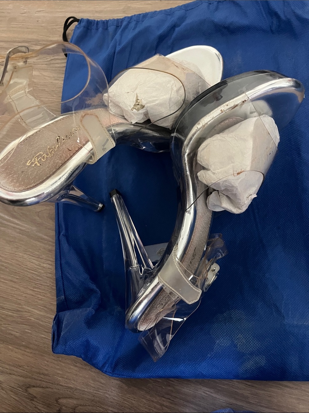 Fabulicious Clear competition shoe
